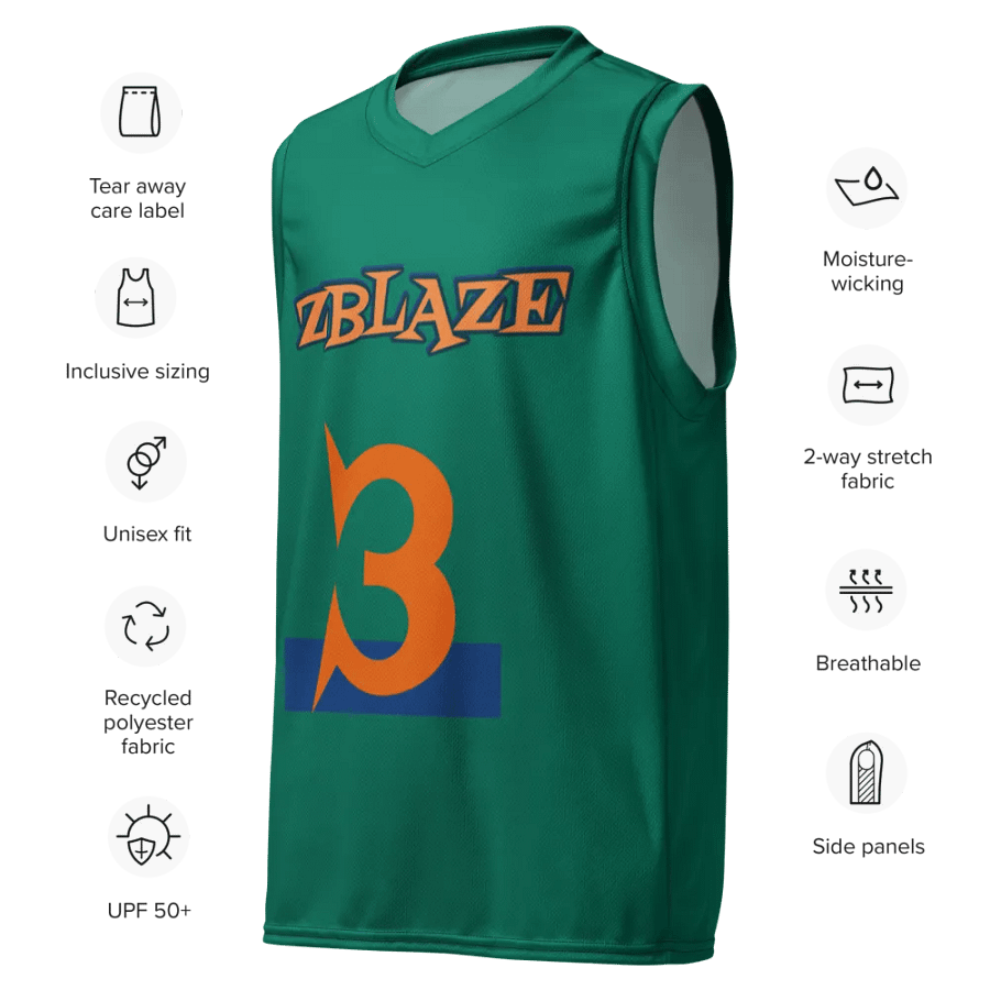 Zblaze3 Basketball Jersey product image (7)