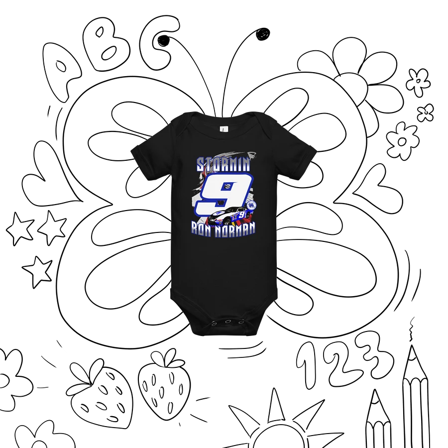 Stormin Ron Norman #9 Vision West Motorsports Onesie product image (8)