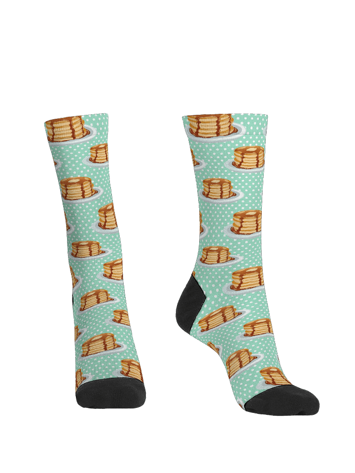 Pancakes & Polkadots Pattern Socks product image (2)