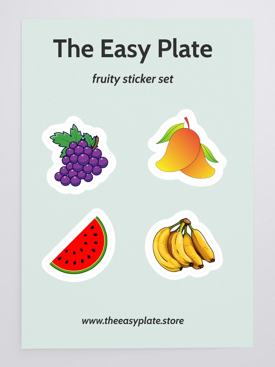 Fruity Fun Kiss Cut Sticker Set product image (3)
