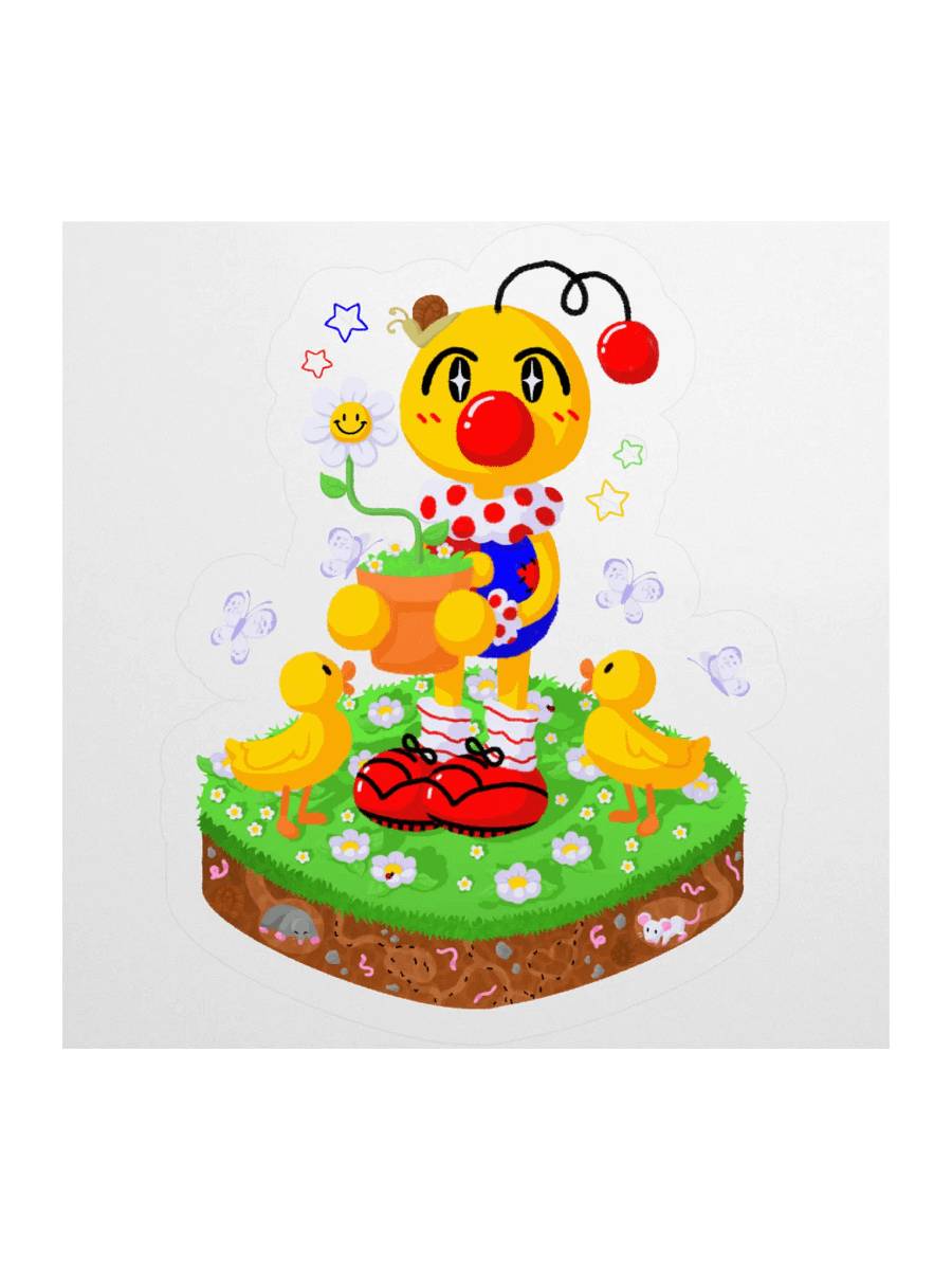 Boyoyoing Flower Pot Island Sticker product image (2)