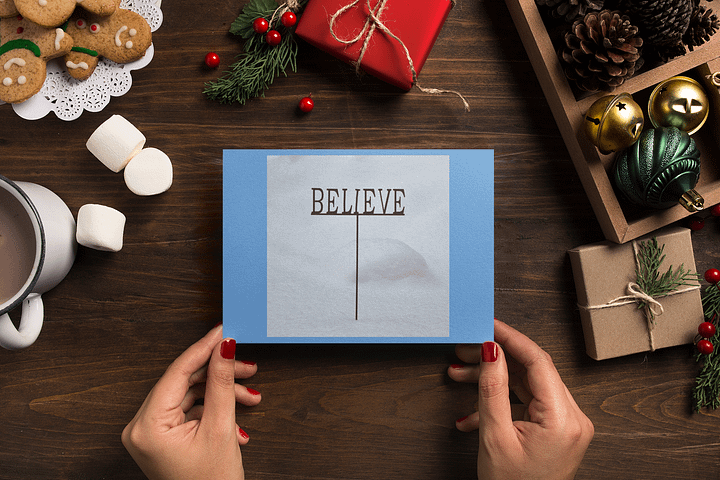 Believe card product image (2)