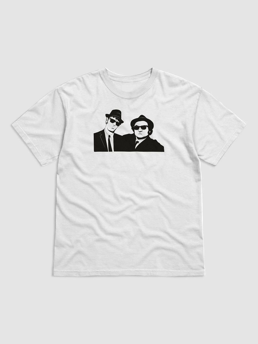 Funny Vintage blues brothers and soul sisters shirt on a mission from god fan club sat Essential T-Shirt product image (1)