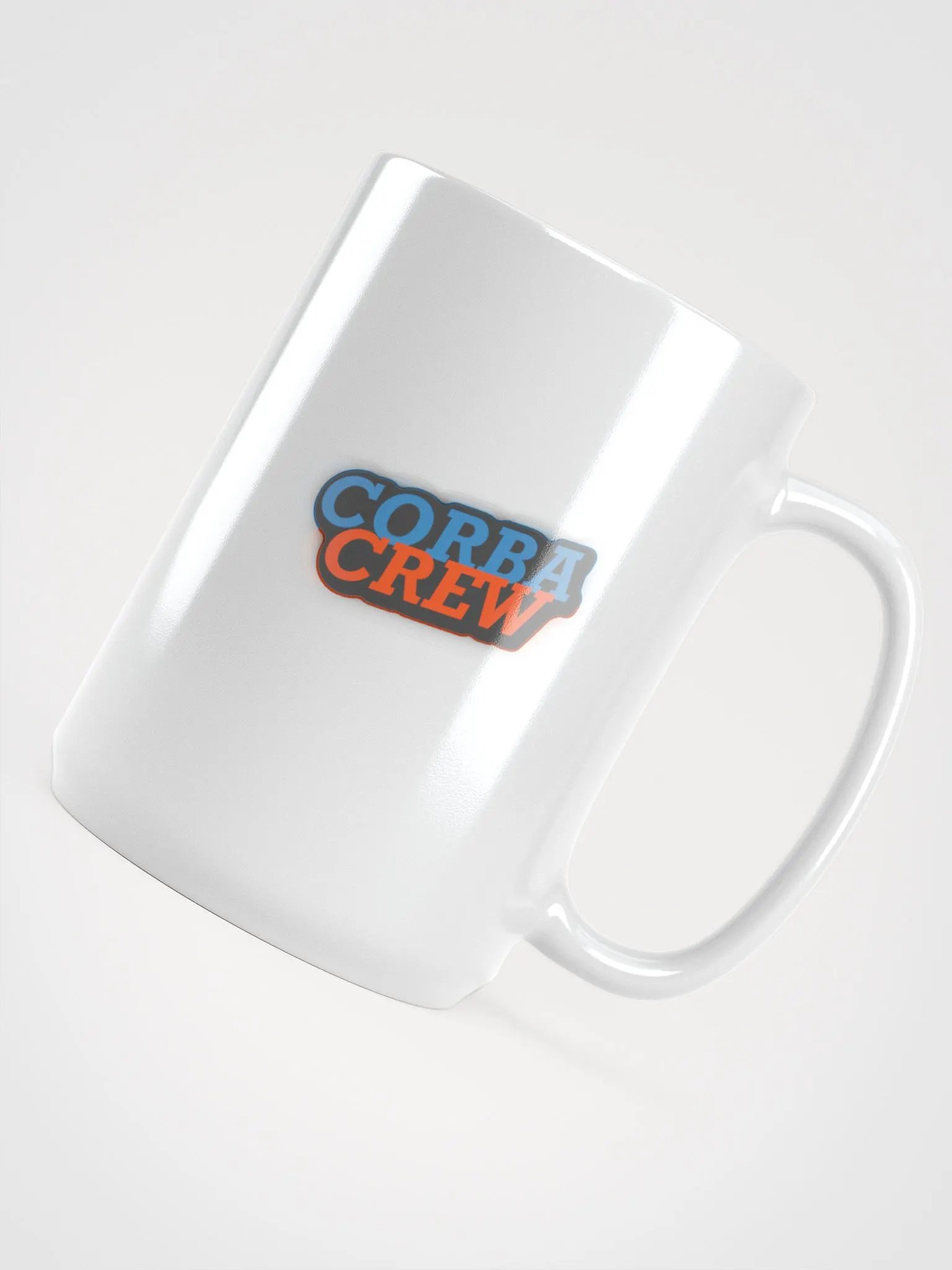 CORBACREW White Glossy Mug product image (4)