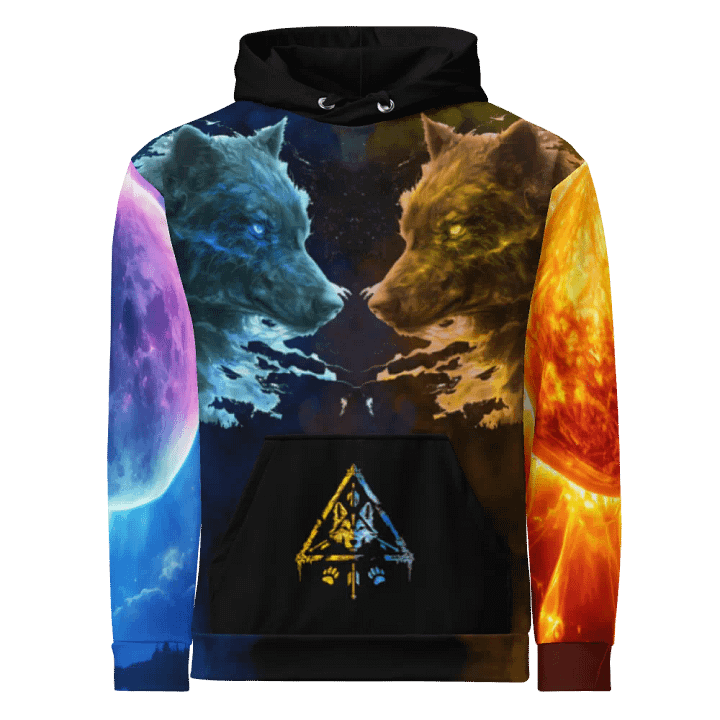 Skoll & Hati Unisex Hoodie product image (1)