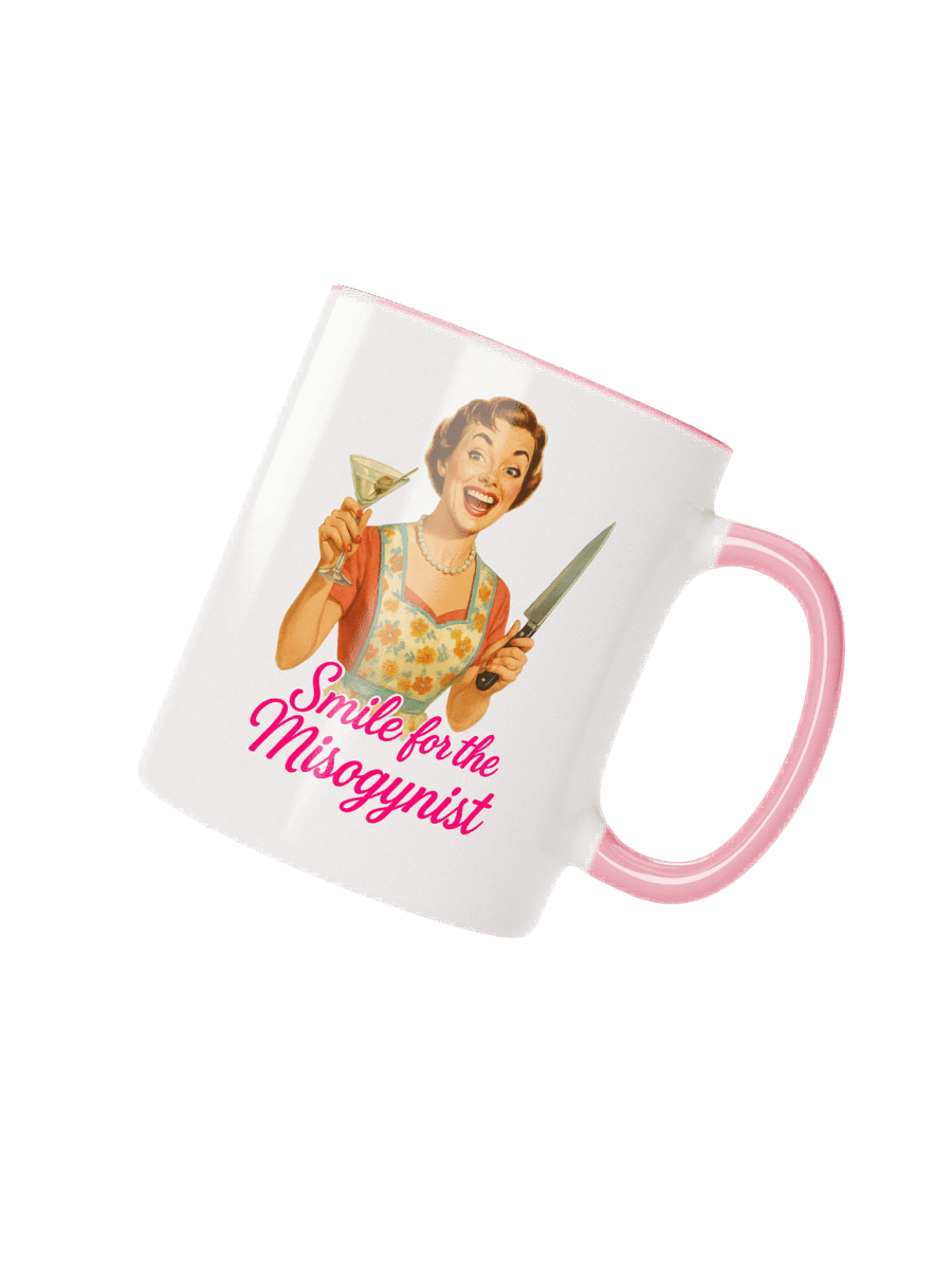 Smile For The Misogynist Accent Mug product image (4)