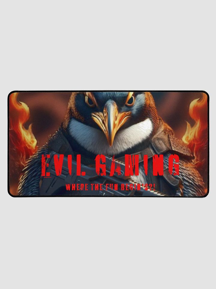 EVIL Penguin Gaming Desk Mat product image (1)