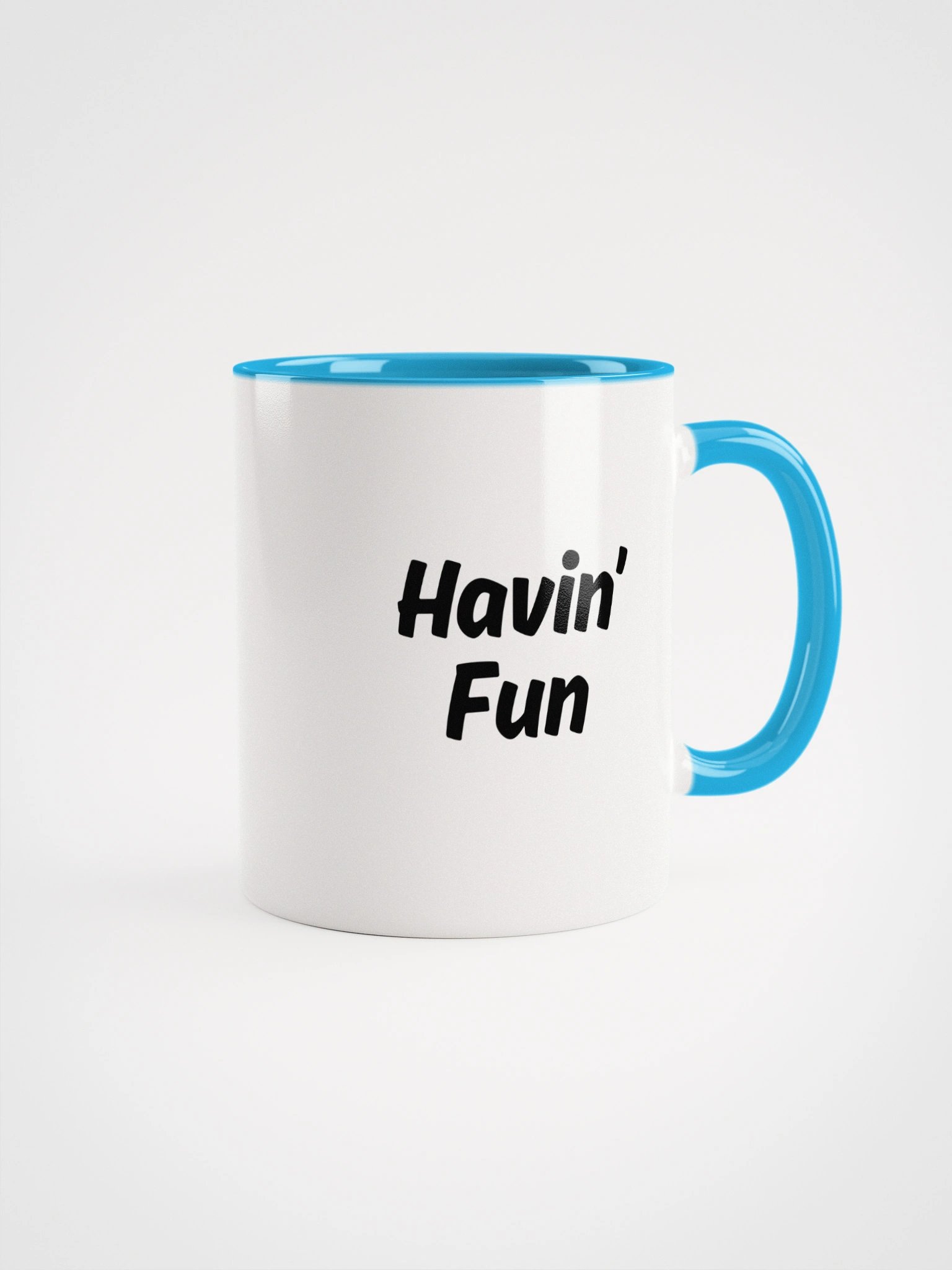 “Havin’ Fun” My Vibe Ceramic Mug with Color product image (2)