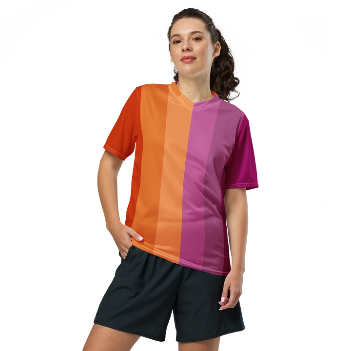 Lesbian Pride Flag - All-Over Print Jersey product image (2)