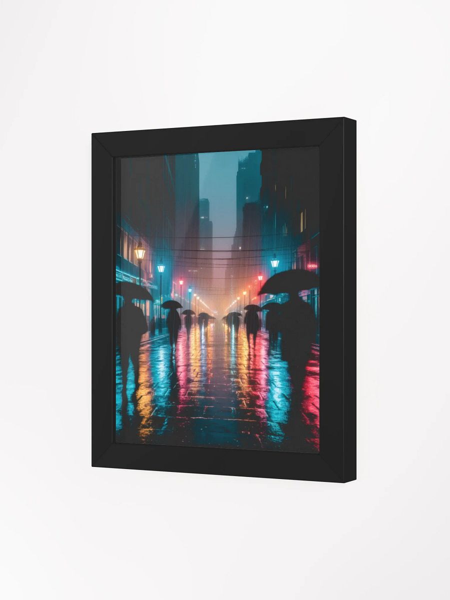 Rainy Night Cityscape Poster product image (4)