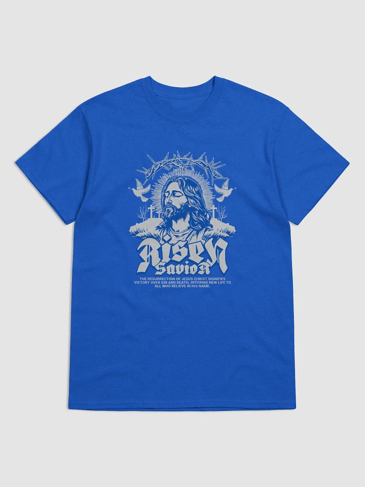 Risen Savior T-Shirt | Jesus Resurrection Graphic Tee | Christian Apparel for Easter & Faith Gifts product image (1)