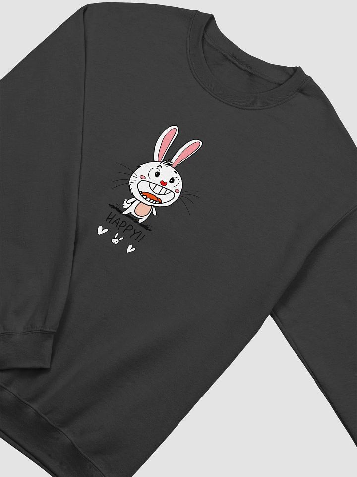 Smiling Bunny Crewneck Sweatshirt product image (14)