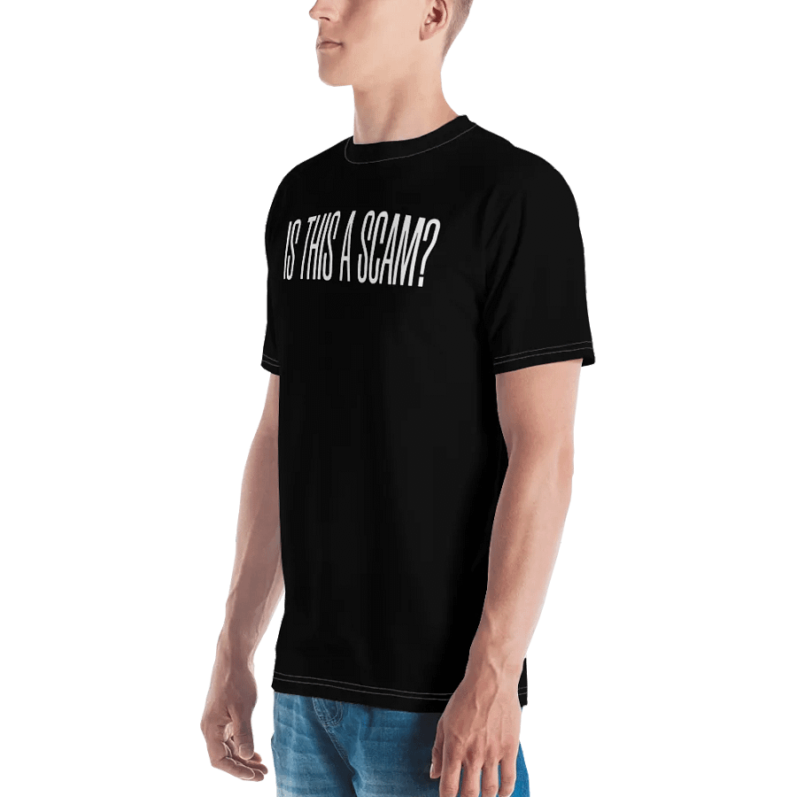 IS THIS A SCAM T-SHIRT product image (4)