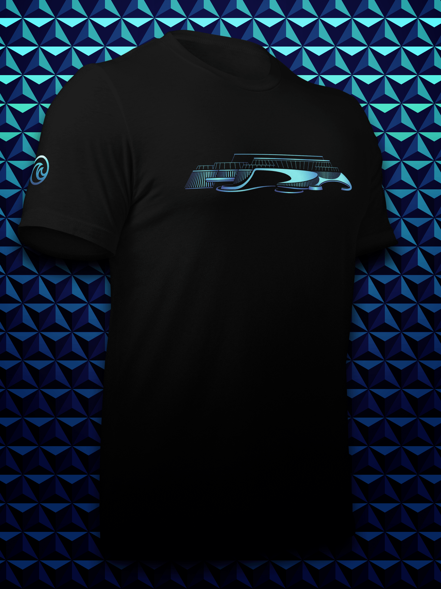 SEAS Line Art Unisex T-Shirt product image (2)