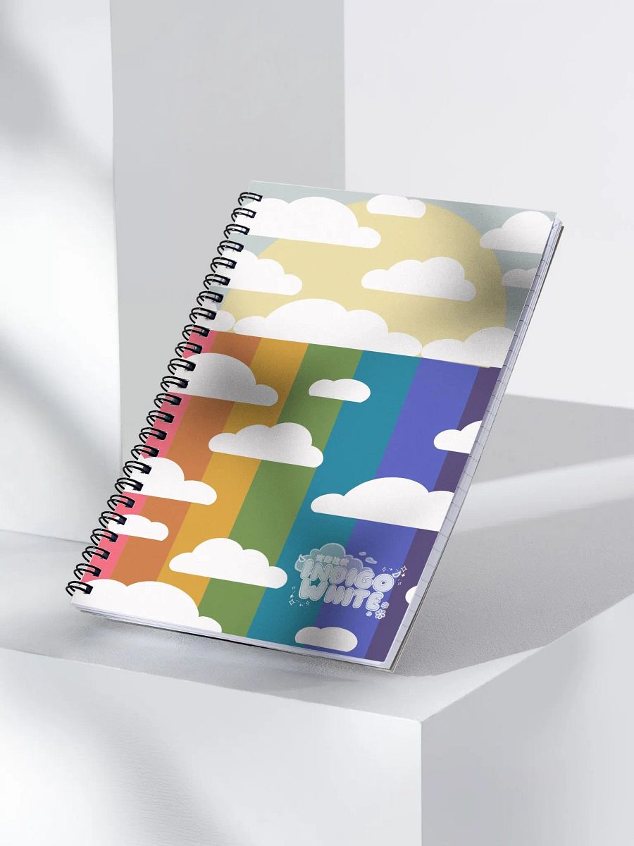 Rainbow Cloud Notebook product image (3)