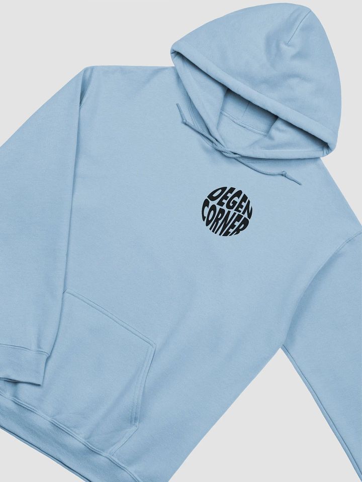 Degen Corner - Minimal (dark logo hoodie) product image (1)
