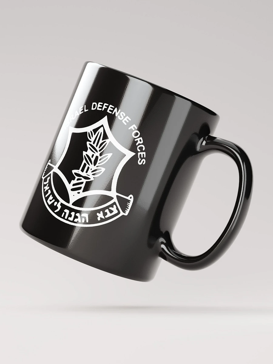 IDF Logo Black Mug product image (3)