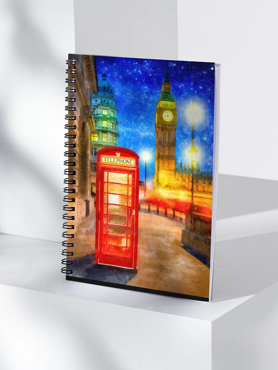 London Under The Stars - British Spiral Notebook product image (4)
