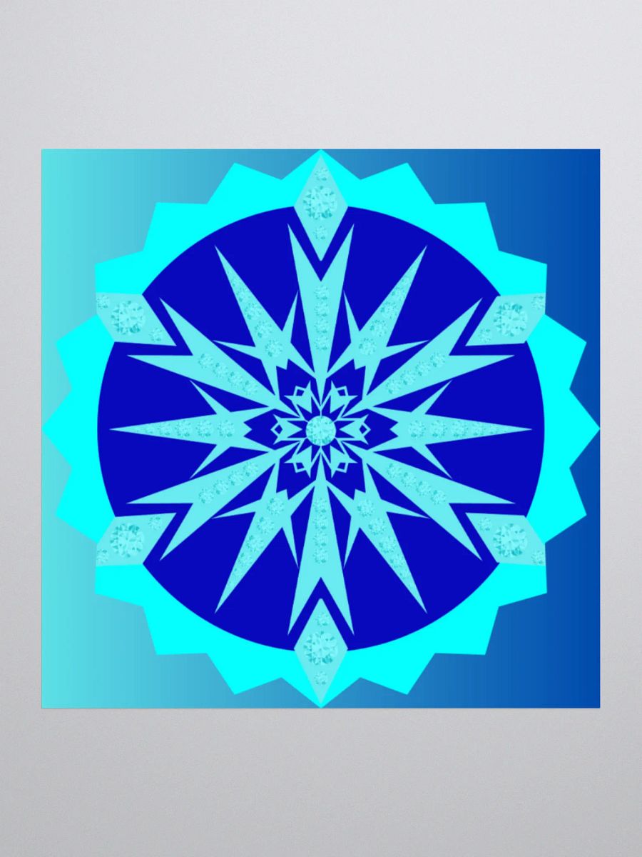 snowflake Kiss Cut Stickers product image (1)