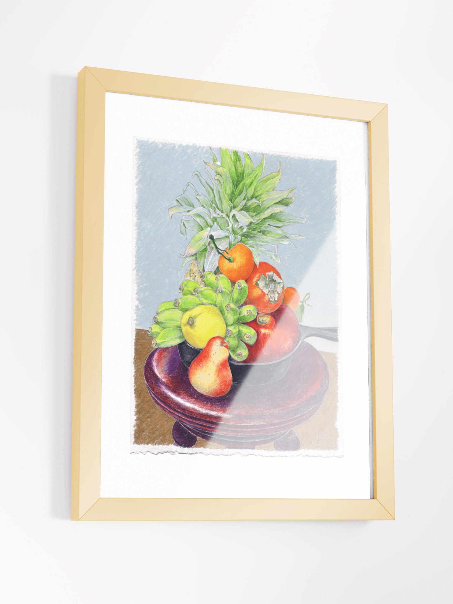 Christmas Still Life 12.12.03 print framed product image (8)