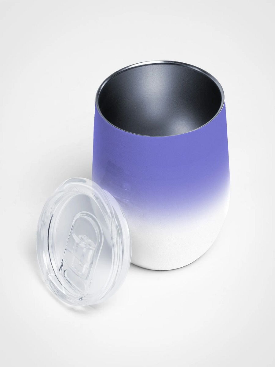 Wine tumbler - Night purple gradient product image (3)
