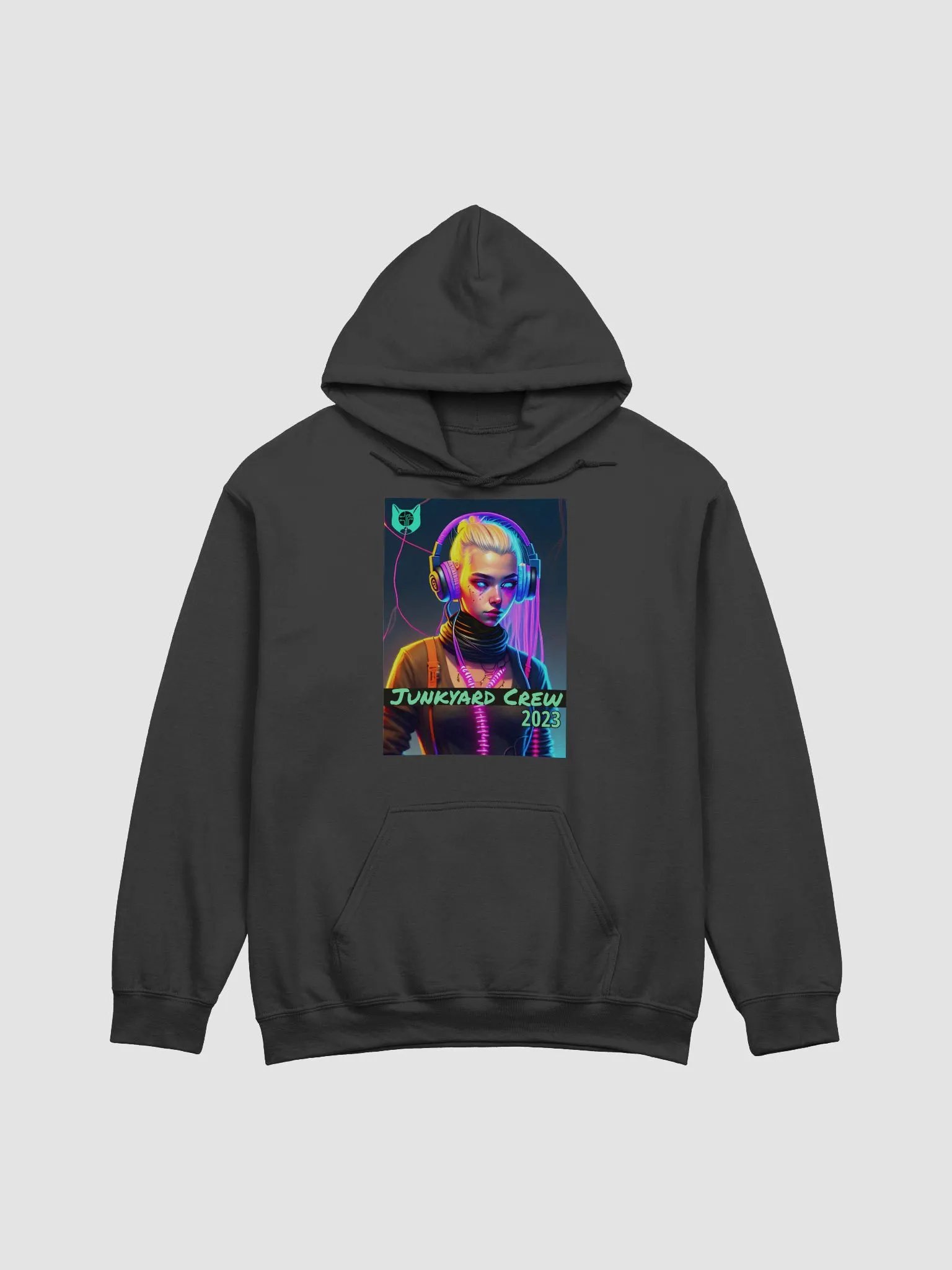 NEON FOUR Pullover Hoodie Front Print (US, EU, AU and CA SHIPPING) product image (1)