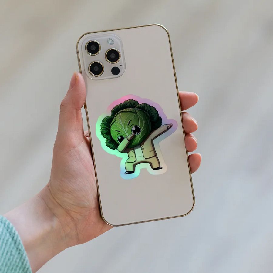Cabbage Couture Holographic Sticker Set product image (8)