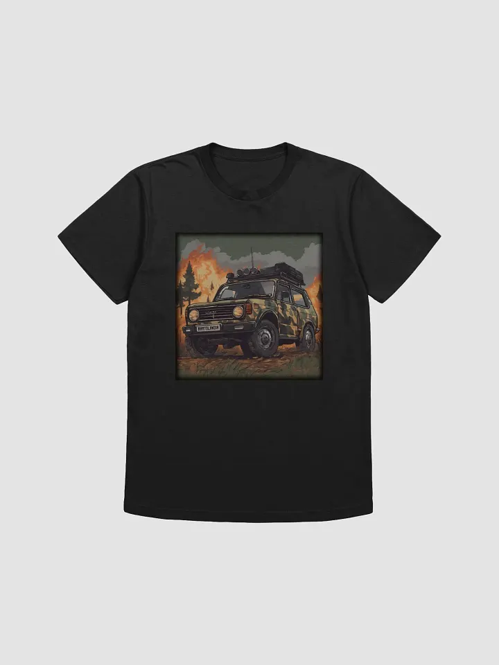 Raatolandia - NIVA FROM HELL - T-PAITA / MUSTA & VALKOINEN product image (1)
