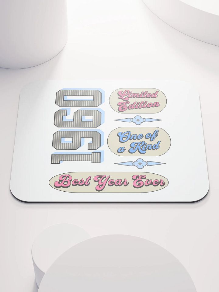Best Year Ever 1960 Limited Edition Celebration Mouse Pad product image (1)