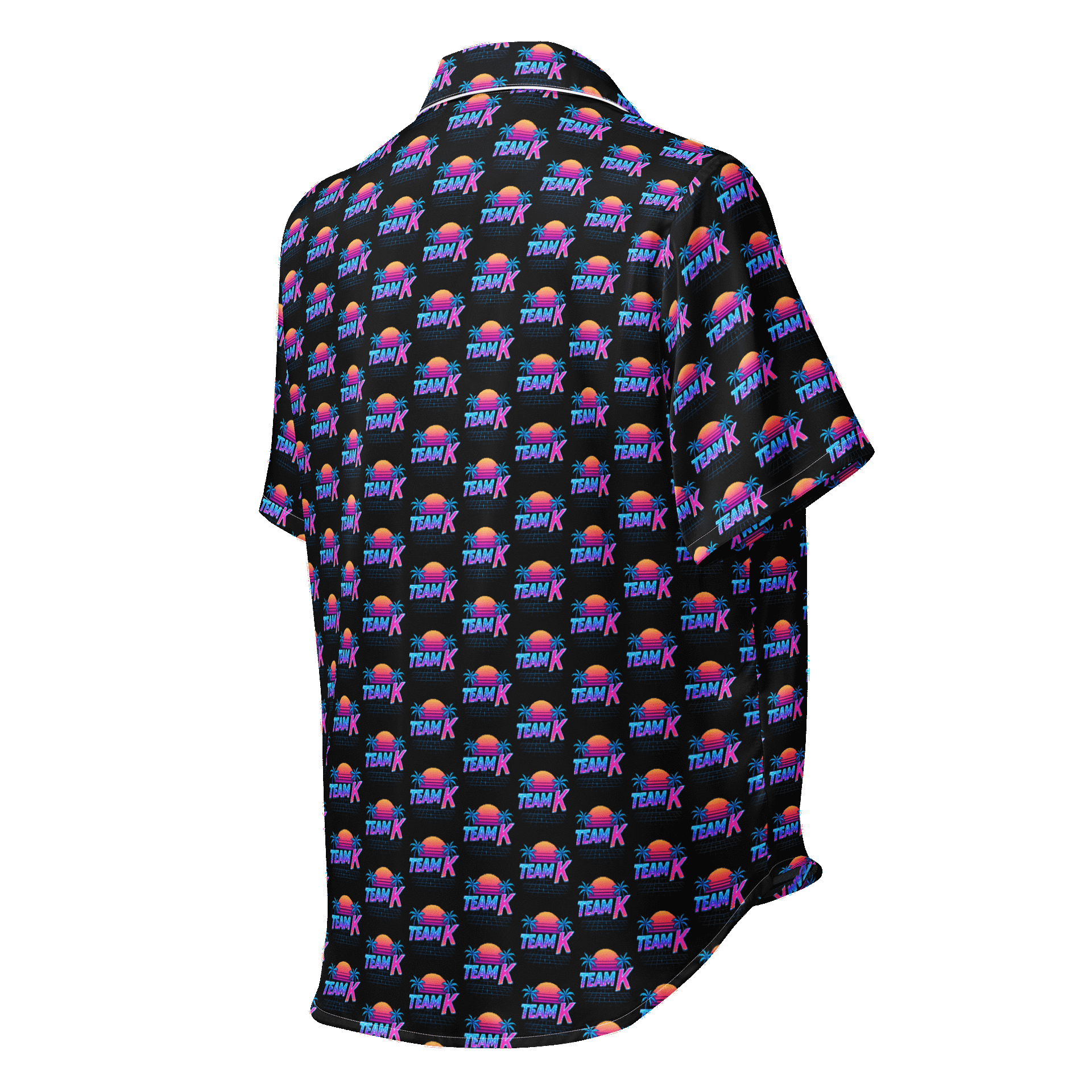 Team K 1980's Women's Short Sleeve Pajama Top product image (2)