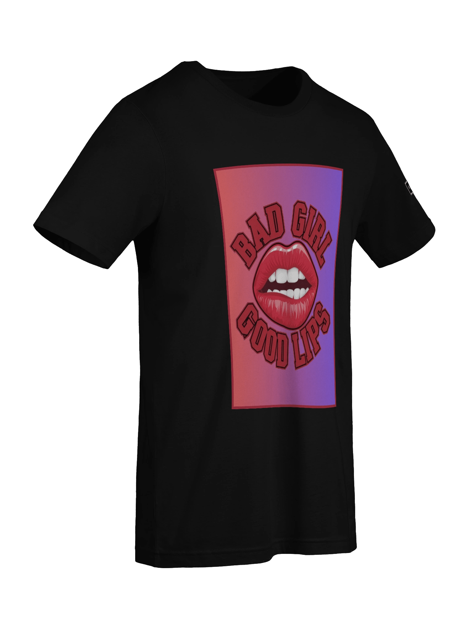Women "GOOD GIRL GOOD LIPS" supersoft T-Shirt product image (7)
