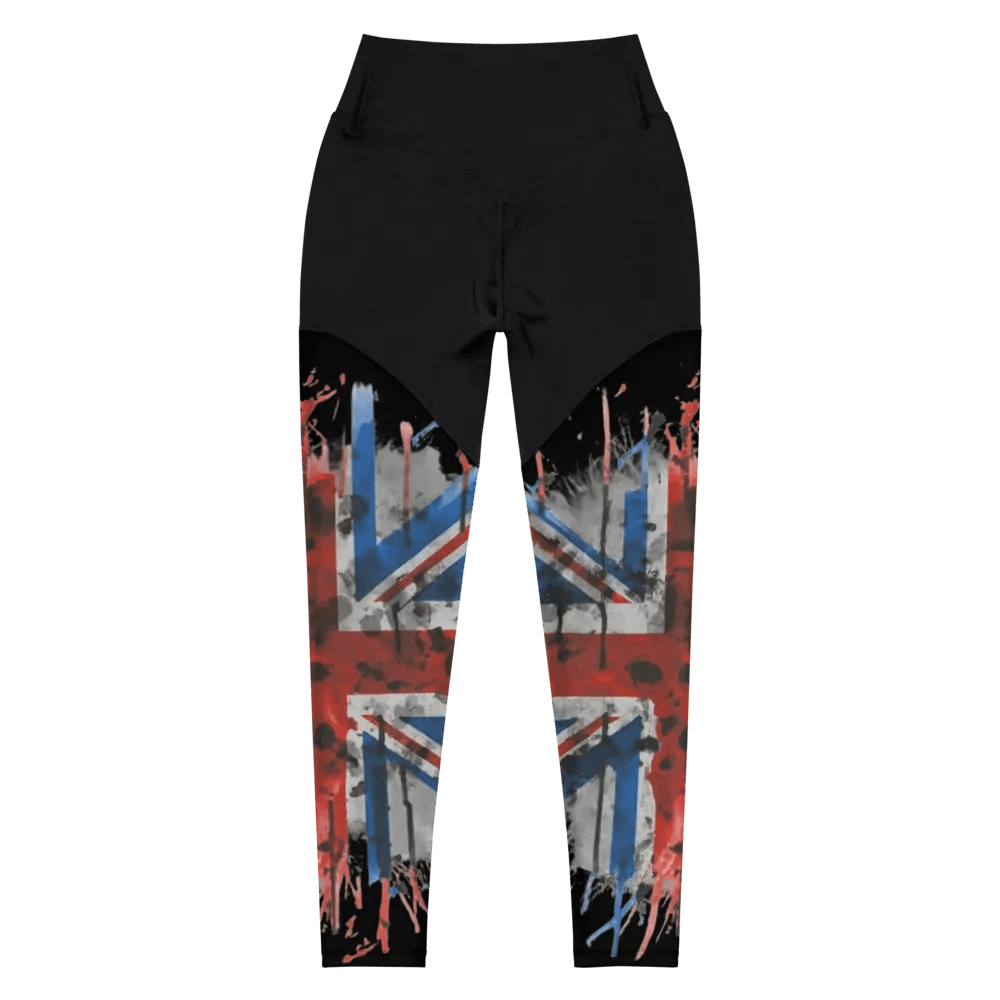 Urban Graffiti Union Jack Split leggings product image (8)