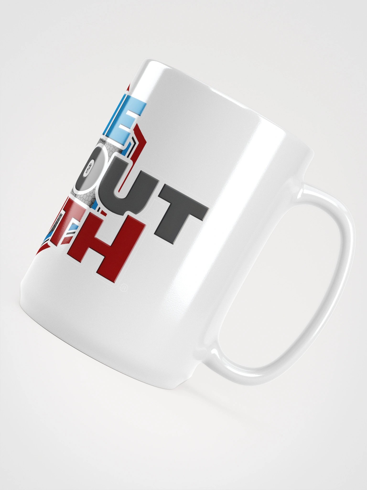 TFOT Red Hex White Shield Mug product image (5)
