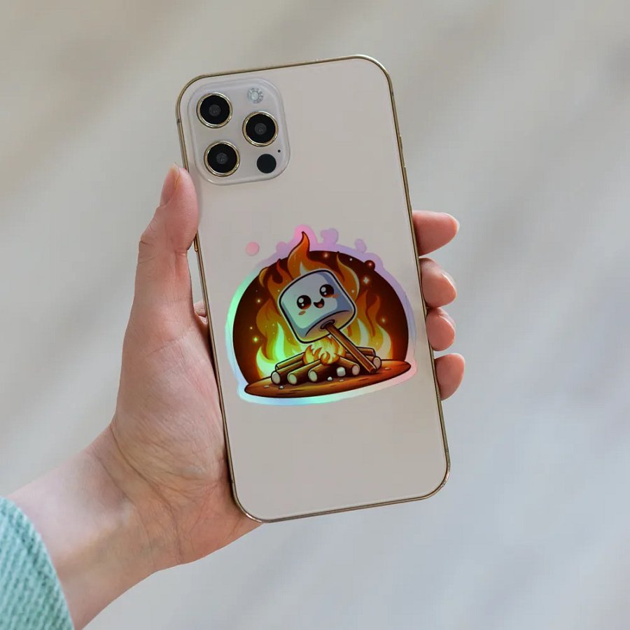 Toastie holo sticker product image (8)