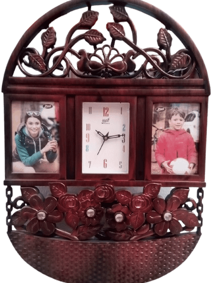 clock and family photo frame product image (1)