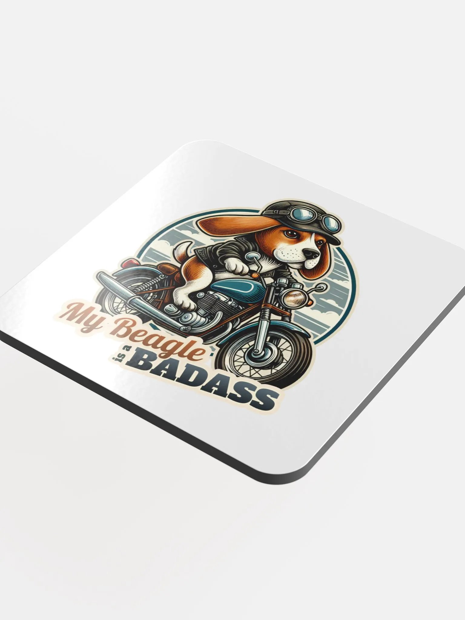Badass Beagle - Coaster product image (4)