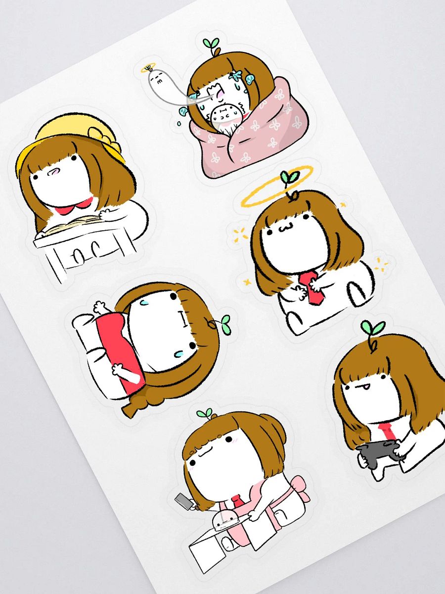 [Squishy of All Trades] Sticker Sheet product image (1)
