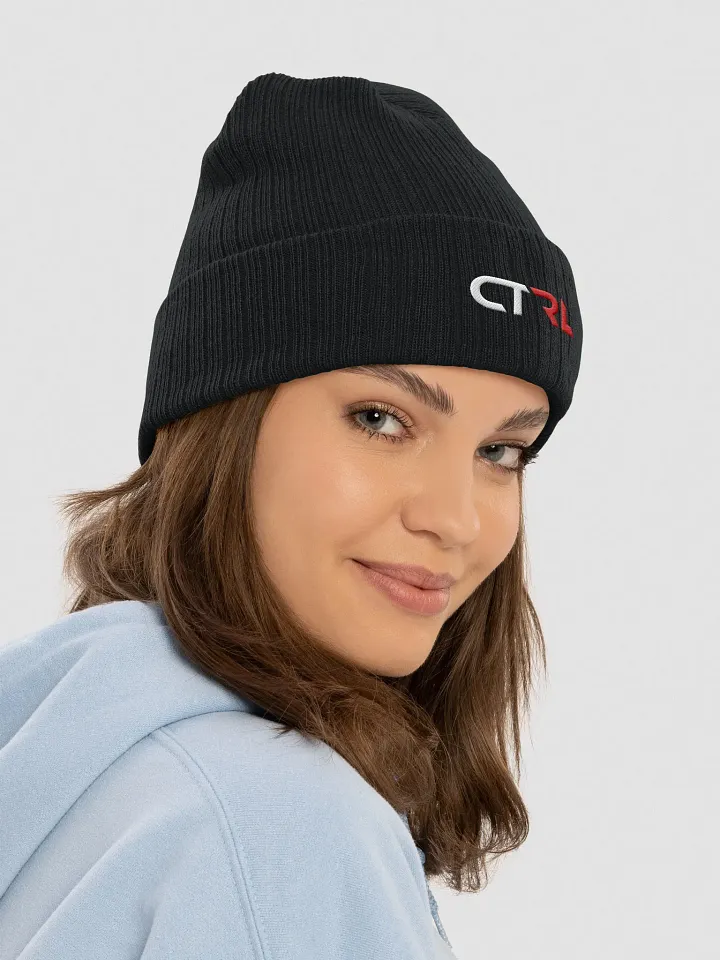 CTRL Ribbed Knit Beanie product image (1)