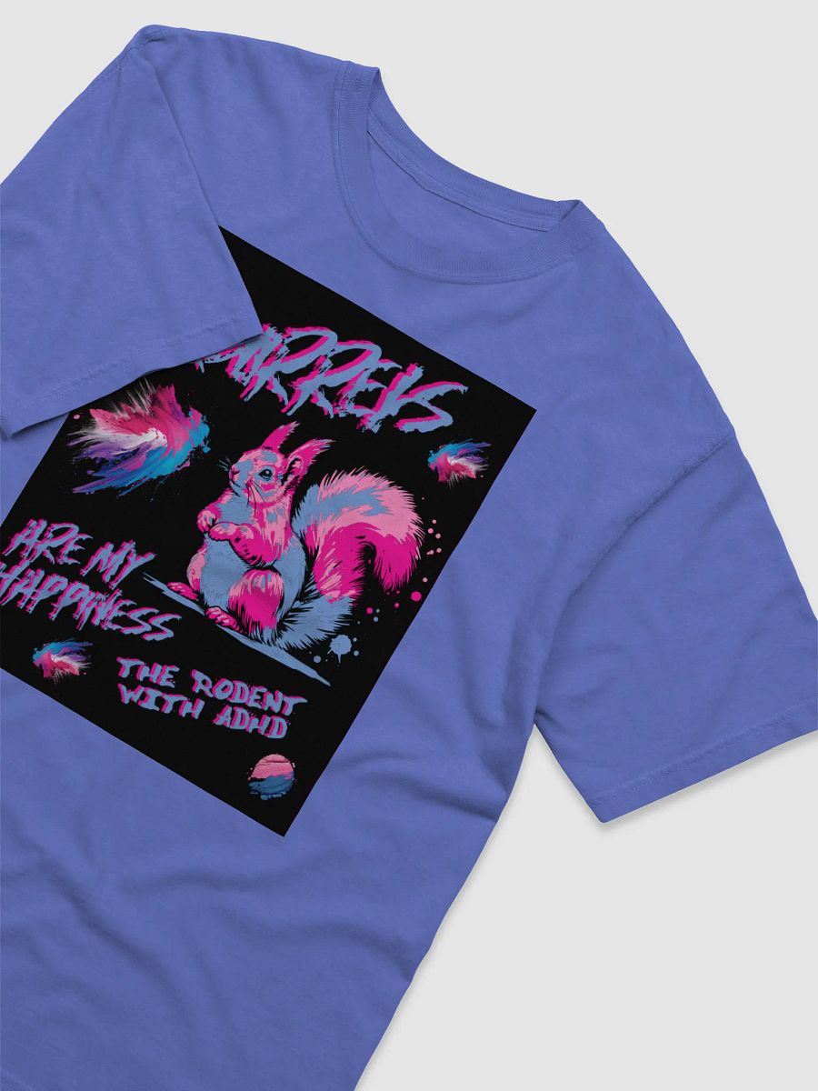 SQUIRRELS AR EMY HAPPINESS PIGMENT DYED TEE product image (3)