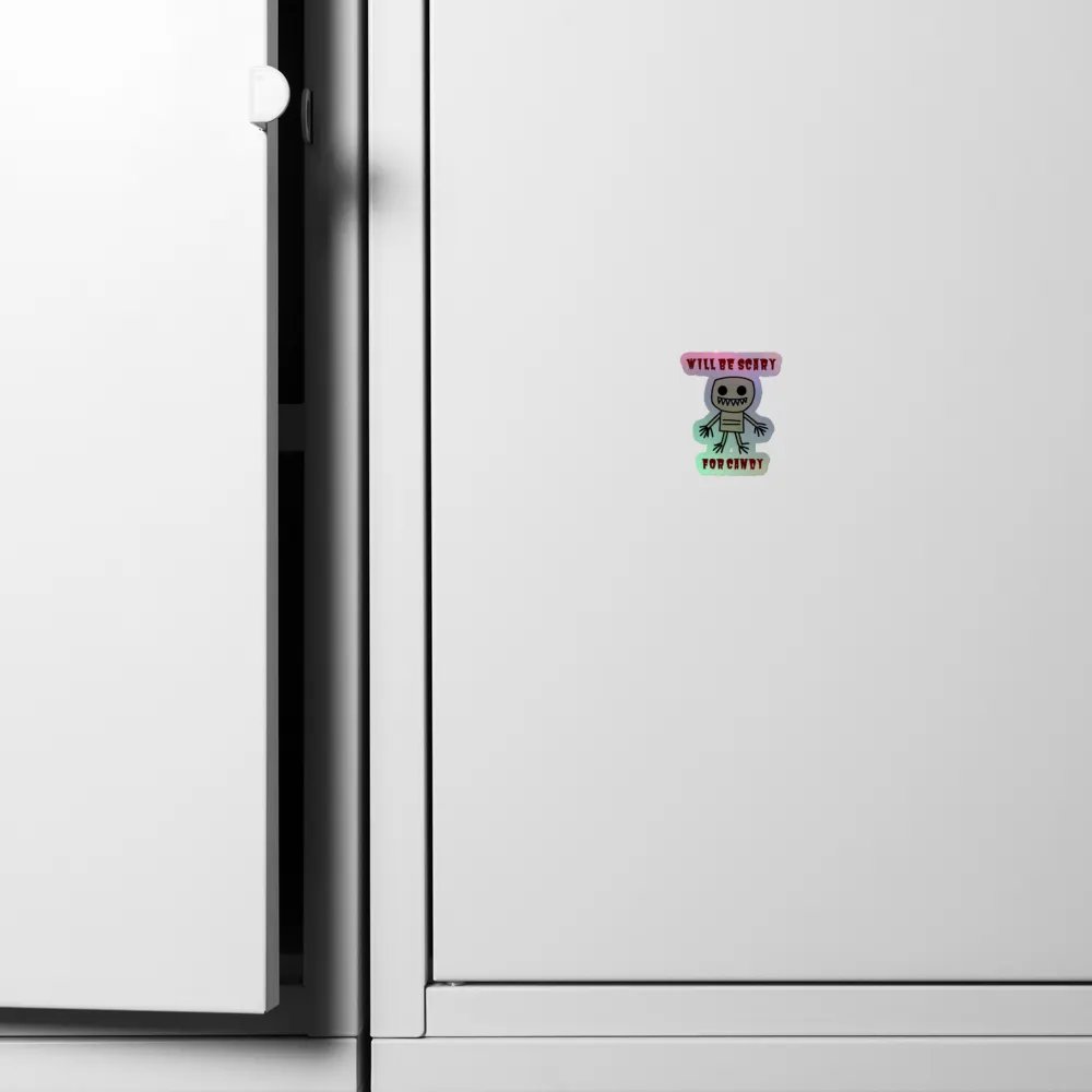 Will Be Scary For Candy Holographic Sticker Set product image (4)