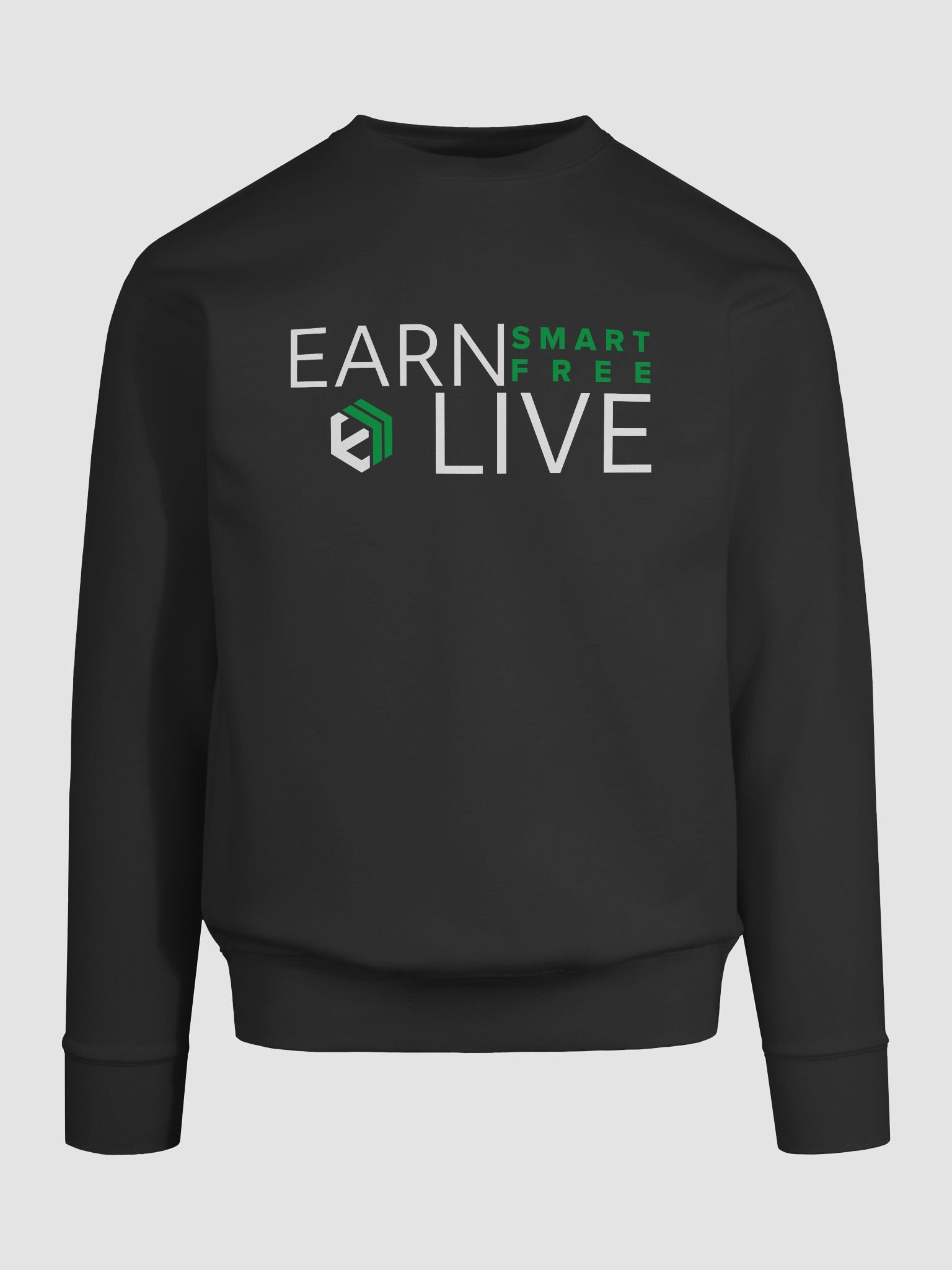 Earn Smart. Live Free. Crewneck Sweater product image (9)