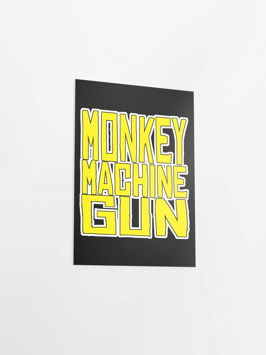 Monkey Machine Gun on the Wall product image (28)