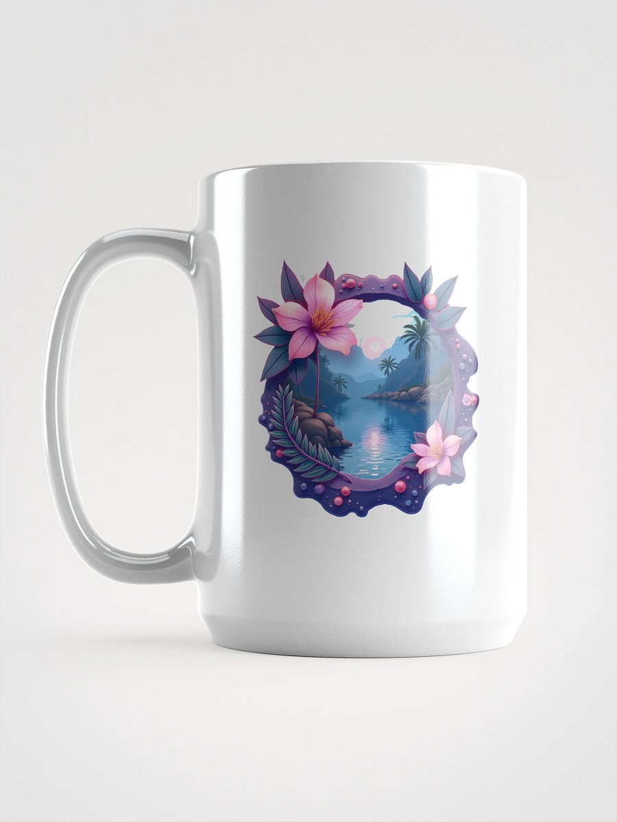 Retro Fantasy Floral Mug product image (6)