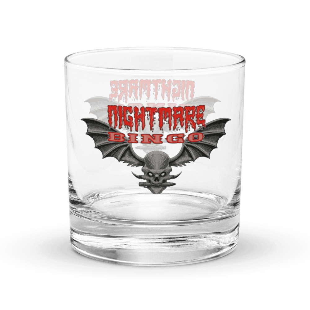 Nightmare Bingo Rocks Glass product image (3)