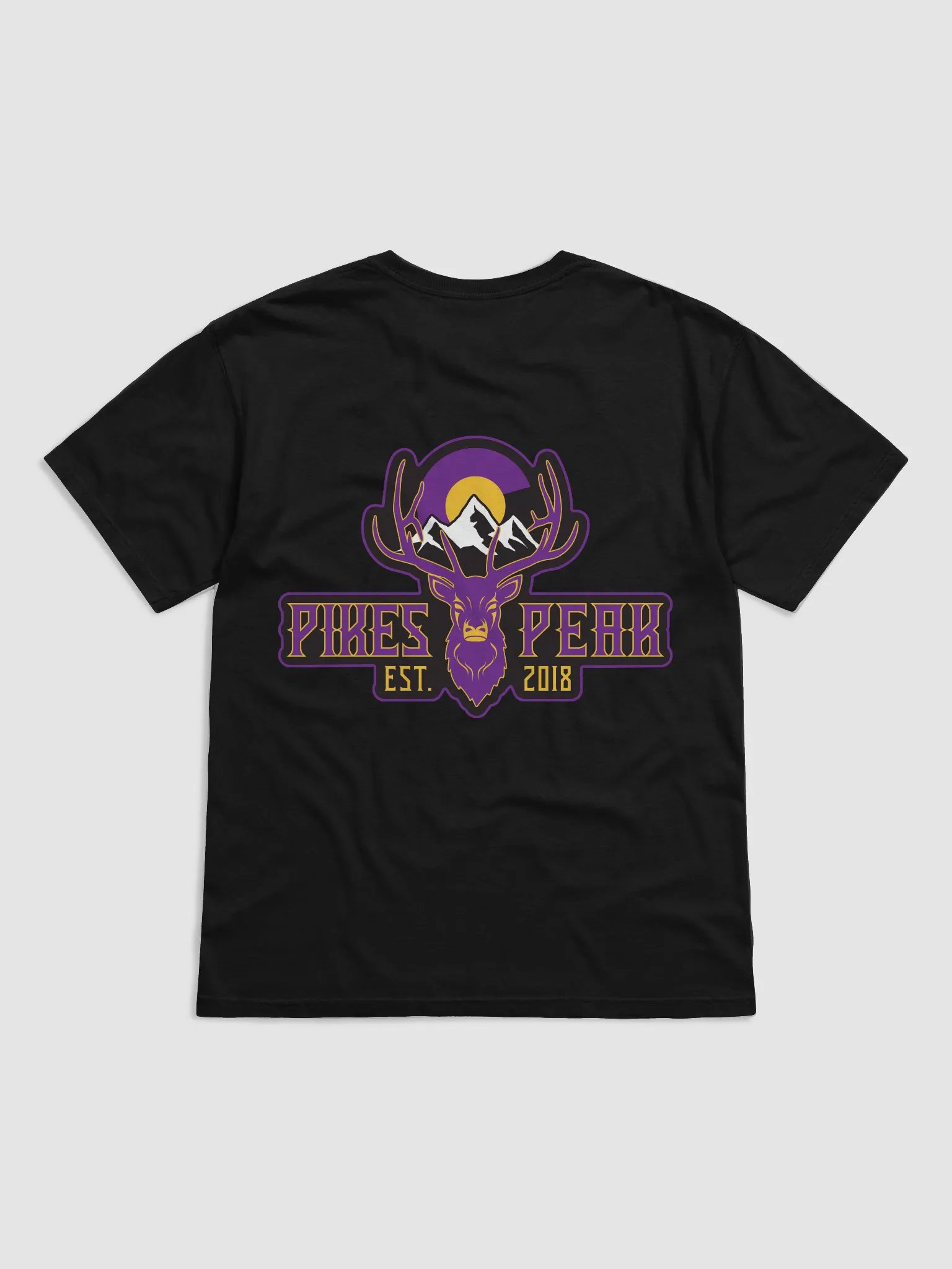 Symmetrical PP Design Purple T-Shirt product image (5)