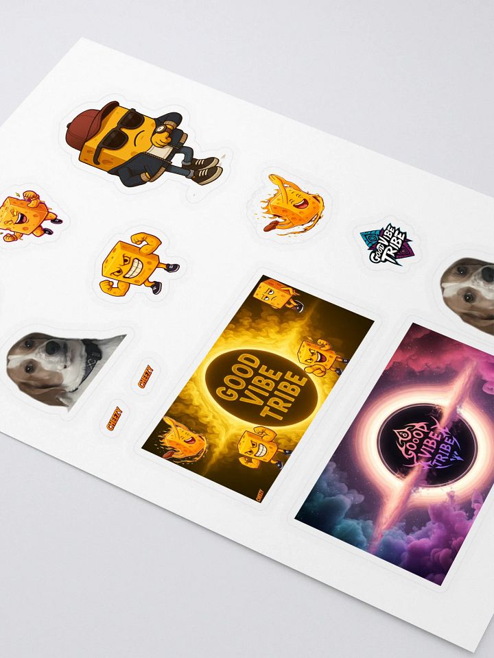 Cheezy Sticker Set product image (2)