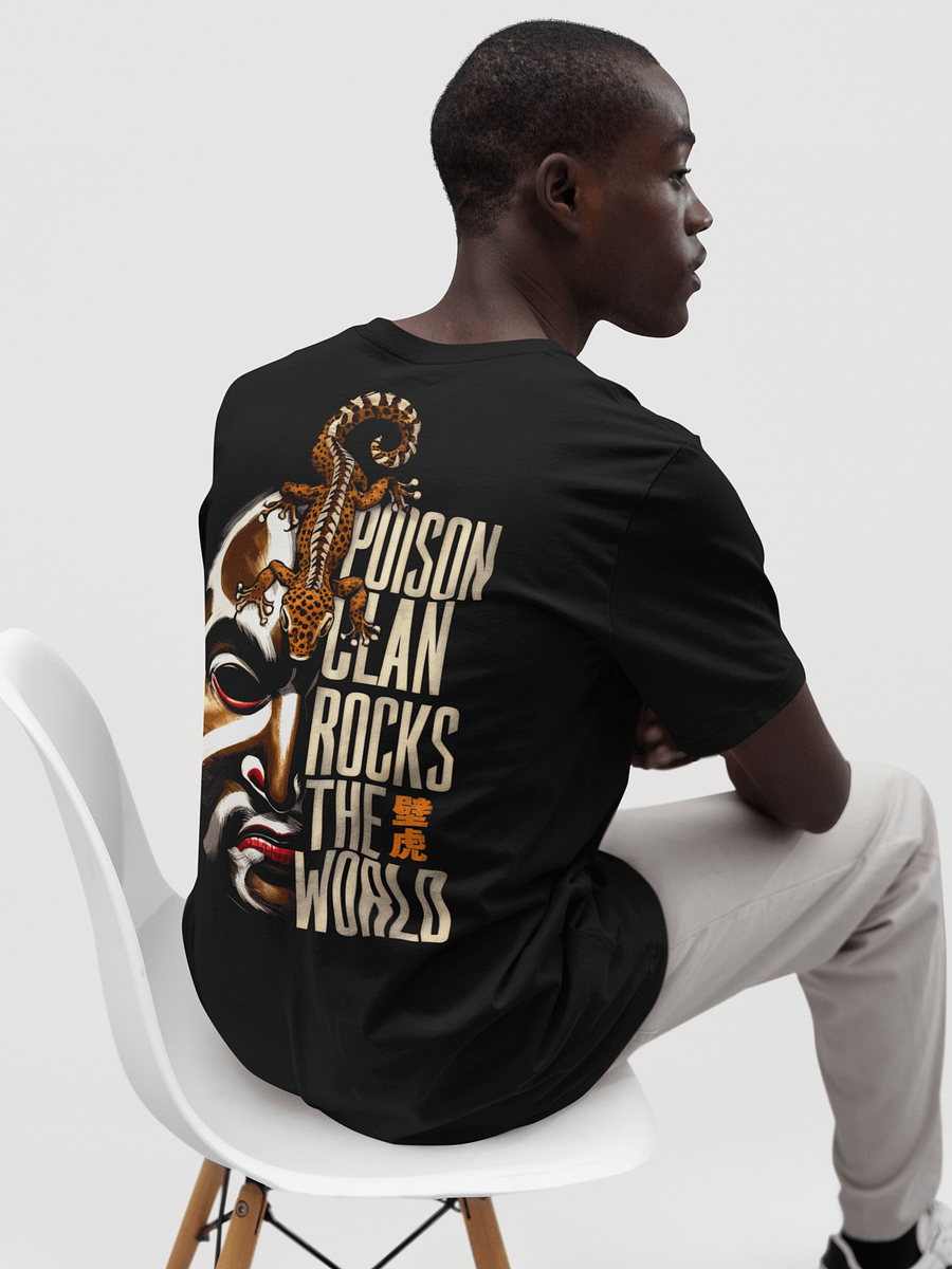 🏷️ Poison Clan Lizard Style – Back Print Martial Arts Tee product image (2)