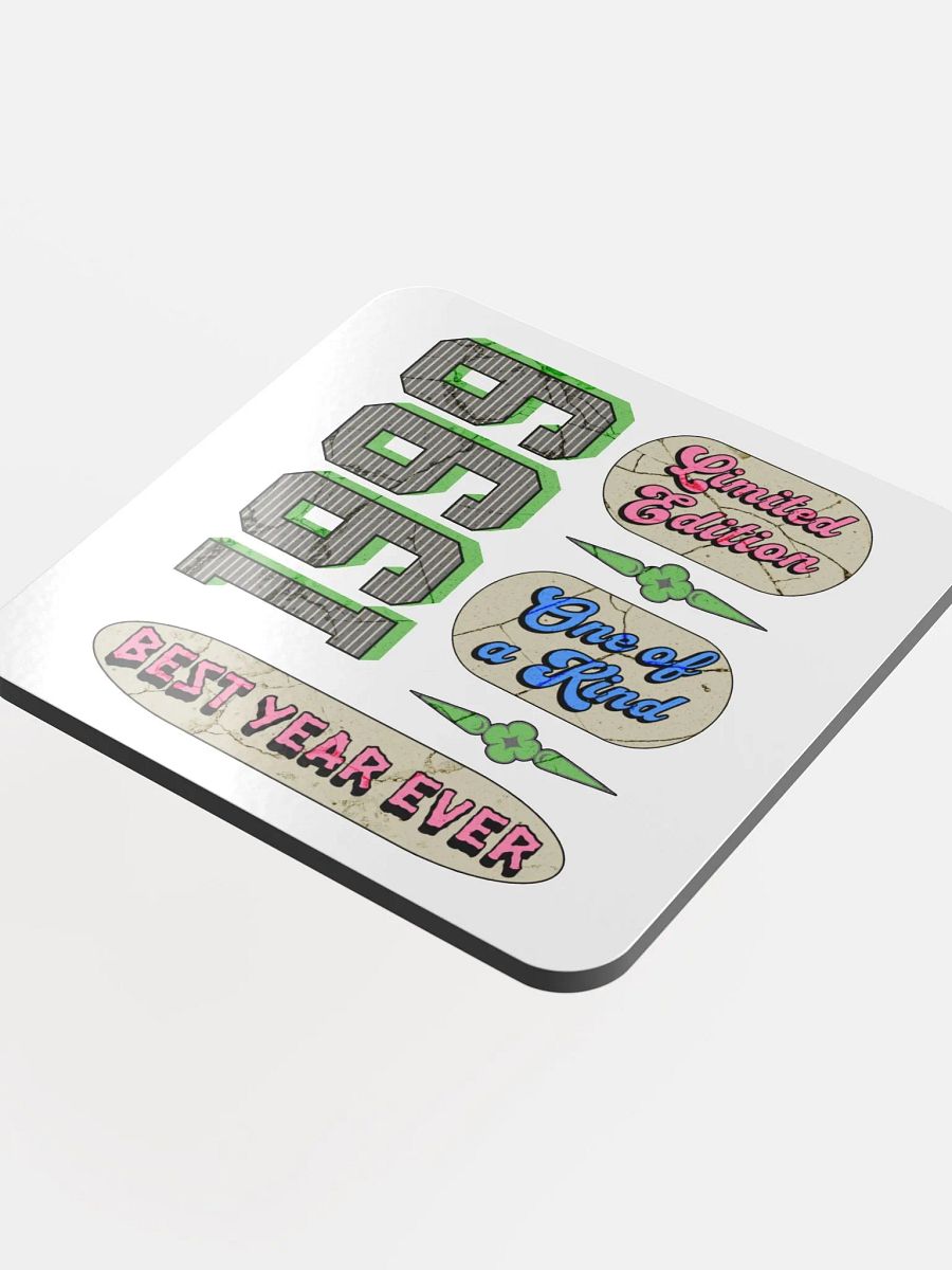 Best Year Ever 1999 Limited Edition Cork Coaster Set product image (4)
