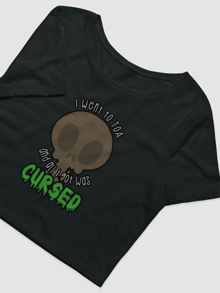 All I Got Was Cursed - Warrior - Crop Tee product image (6)