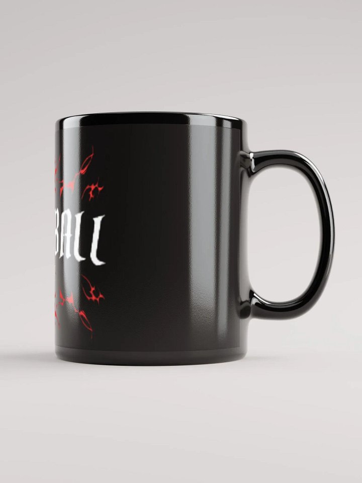 EFOOTBALL GOAT Black Glossy Mug product image (1)